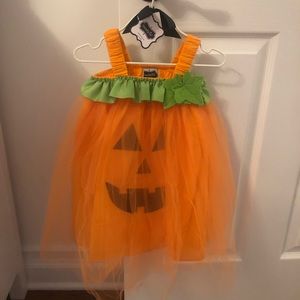 Mud Pie Tulle Pumpkin Dress